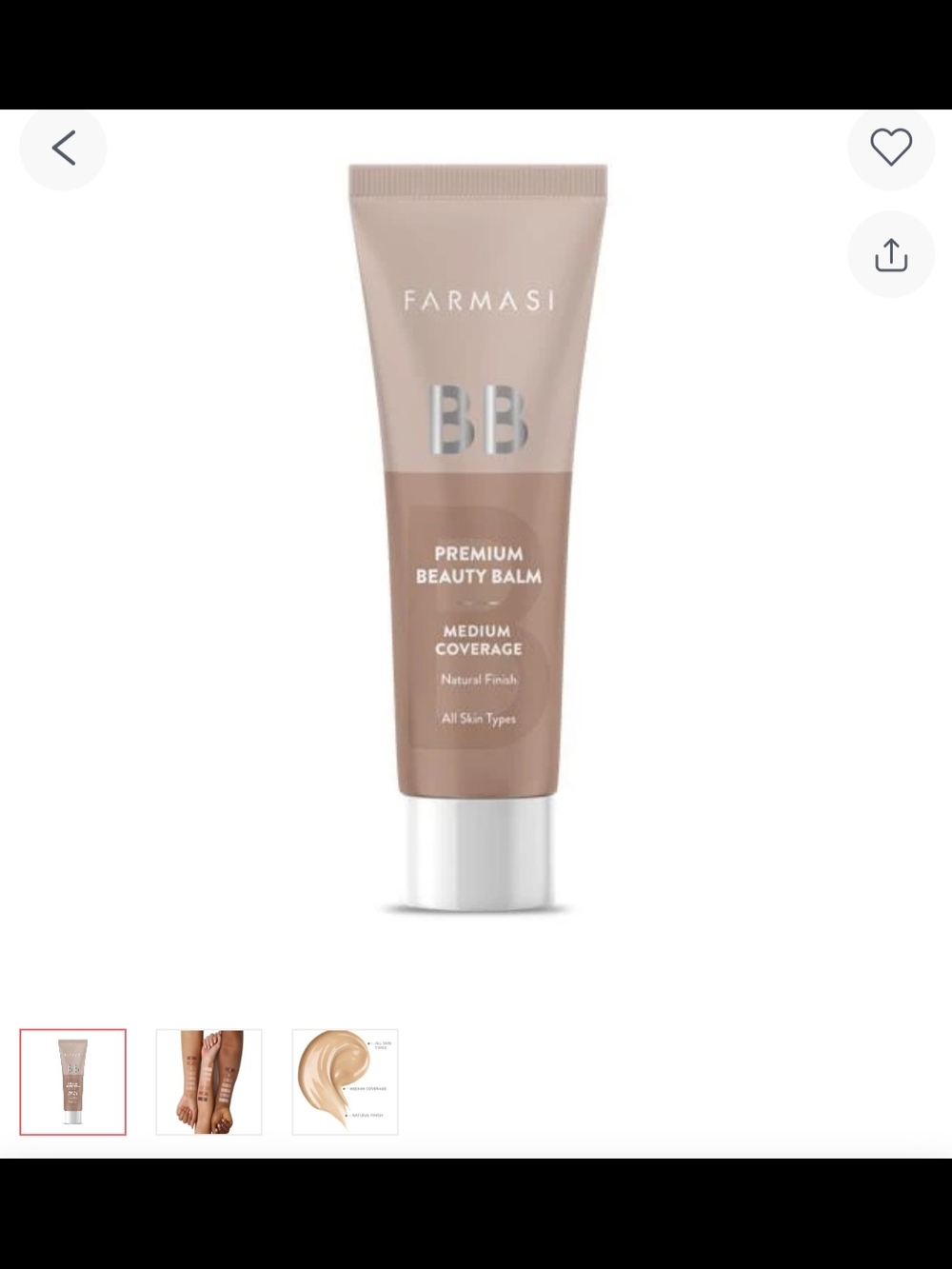 Farmasi BB Premium Beauty Balm - Light